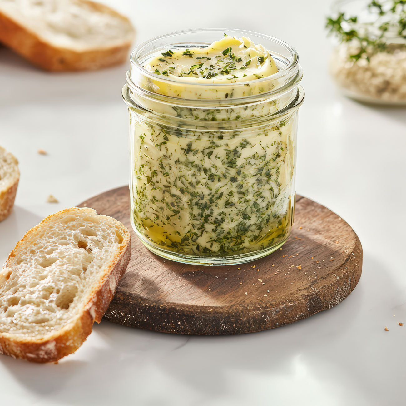 Roasted Garlic & Herb Butter